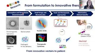 Nathalie Mignet - Nanomédicaments et nanoparticules lipidiques pour la délivrance d'acide nucléique