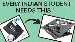 Laptop Stand & Book Holder (Review + Tutorial )| Why Every Student Should Invest Money In This?