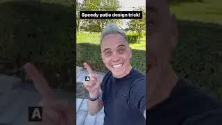 Patio instant garden makeover trick!
