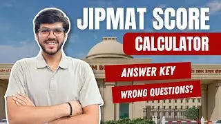 ⚠️ JIPMAT 2024 Answer Key Out | Calculate Score in 1 Click!