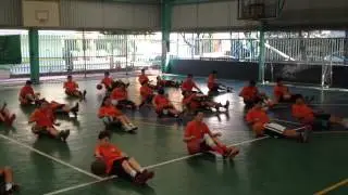 5to a&ntilde;o de Basketball Camp for Kids, Forrest Fisher