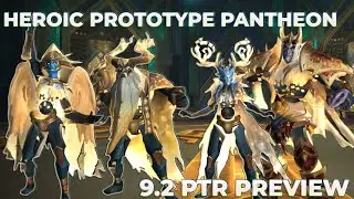 Heroic Prototype Pantheon 9.2 PTR Raid Testing | Sepulcher of the First Ones