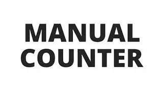 MANUAL COUNTER: A PROJECT FOR DIGITAL LOGIC AND DESIGN