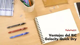 Bol&iacute;grafo BIC Gelocity Quick Dry: calidad y precisi&oacute;n | Material de oficina en Kalamazoo