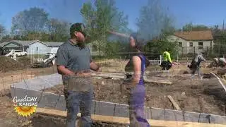 Custom Patio Home Wichita: Good Day Kansas South Side Slab Build Tour