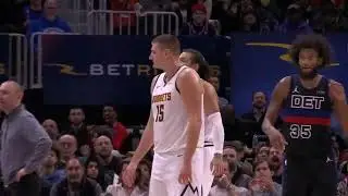 Nikola Jokic ejected for getting heated in the refs face for no foul call against the Pistons