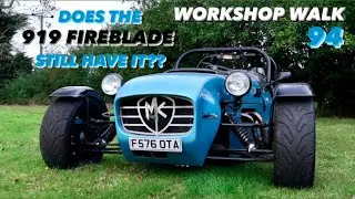 Ep 94 - Will the 260BHP/TONNE 919 FIREBLADE INDY CLASSIC Test Drive go to plan?! // Workshop Walk 94