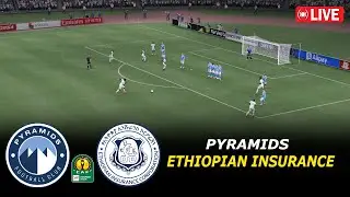🔴Pyramids FC vs Ethiopian Insurance / CAF Champions League 2025 / eFootball Pes21 Simulation