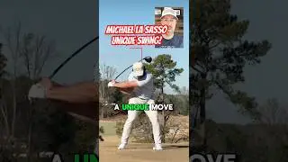 Майкл Ла Сассо, чемпион NCAA! Замедленная съемка замаха водителя #гольф #гольфзамах #гольфист