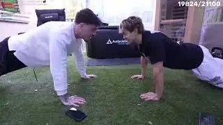 Laughs & Lunges  Streamers' Hilarious Workout Showdown #faze #adapt #jason#jasontheweeniehighlights