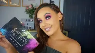 bPerfect Carnival Palette | Tutorial Series | Purple and Gold Spotlight Eye