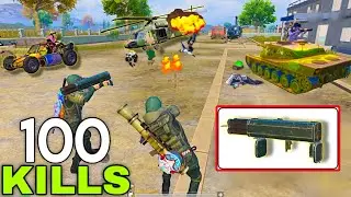 Unlimited Tank + M202 Full Action Destroying Running Robot and Pro Squad🔥 in Payload mode 3.0