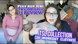 TSL Collection: Plus Size Try On Haul & Review  (XXXL Workout Clothes)