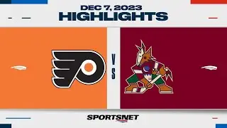 NHL Highlights | Flyers vs. Coyotes - December 7, 2023