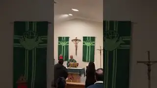 Behold the Lamb of God&rdquo; &mdash; Fr. Gino Galley Preaches Christ Our Redeemer