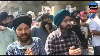 The Sikhs demand justice from the government after a principal was murdered.