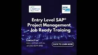 SAP&reg; Project Management - Job Ready Training from CertHub