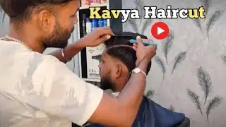 Kavya Haircut ✂️ | Spice Haircut | #kavya #hairstyle #haircut #barber #trending #youtubeshorts