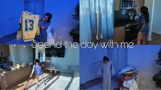 Spend the day with me draft| cleaning & PR unboxing 