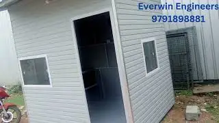 Portable Security Cabin || FRP Security cabin