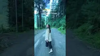 Mountain Therapy #khoobsurat #stree2 #montains #trending #nature #song #bollywood  #love #newsong