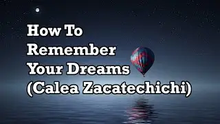 How To Remember Your Dreams (Calea Zacatechichi) - BrandNewLogic