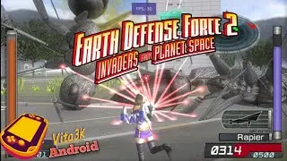 Vita3K Android v21 - Earth Defense Force 2 Invaders From Planet Space