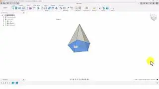 Учебное пособие по Fusion 360 &mdash; опыт 7b &mdash; проекция твердых тел