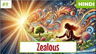 'Zealous' meaning in hindi || 'Zealous' का क्या मतलब होता है? #englishvocabulary  #ssccgl