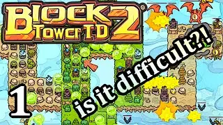 Tower Defense SURVIVORS! | Block Tower TD 2 - Hard Difficulty | Ep. 1