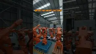 Explore Our Advanced Smart Factory#industrialrobots #collaborativerobots #smartfactory #factory