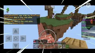Just a regular day in skywars (cube craft)