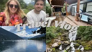 Nelson Travel Vlog | British Columbia, Canada | August 2025 | Staying in a travel trailer!