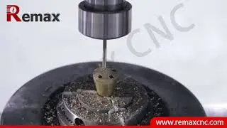 Remax-4015 4spindle 4rotary milling brass
