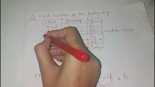 One shot #median #statistics #class10#boardexam #maths