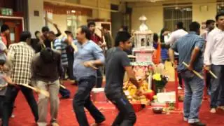 Shree Hindu temple ( Leicester ) Navrati 2012 Group From India
