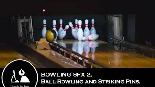 Sound Effects - Bowling SFX. Ball rowling and striking pins.