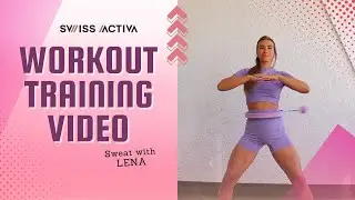 15-Minute Cardio Dance with Swiss Activa+ Smart Hula Hoop | Fun, Full-Body Workout!