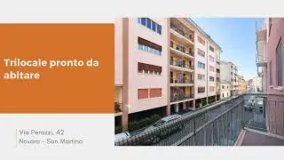 Trilocale ristrutturato con cantina, in vendita a Novara