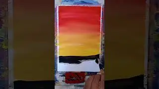 poster and watercolor painting how to draw poster colour painting step bystep#sketch #drawing#shorts