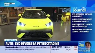 Auto : BYD d&eacute;voile sa petite citadine