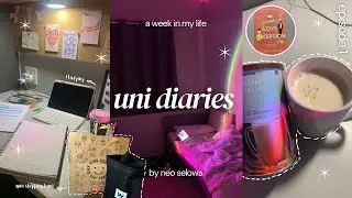 week in my life as a uni student | studying | shopping | book recommendations