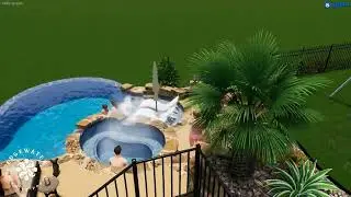 Edgewater Premier Pools Custom Design For The Usry Family