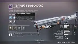 #destiny2 god roll weapons sale from xur (the slammer & perfect paradox) 
