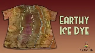 How To Tie Dye An Earthy Ice Dye