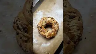 Sweet pretzel without yeast in 20 minutes 🥨🍊#pretzel #recipe #baking #dinnerrecipe #food #delicious