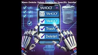Delete All Emails from One Sender Only in Yahoo Mail! | Mass delete from each sender individually!