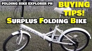 SURPLUS FOLDING BIKE | HOW MUCH IN THE PHILIPPINES? | FOLDING BIKE EXPLORER PH