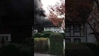 Brand in Niederhasli