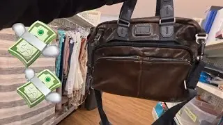 $300 TUMI BAG FOR $1| Thrifting for Profit